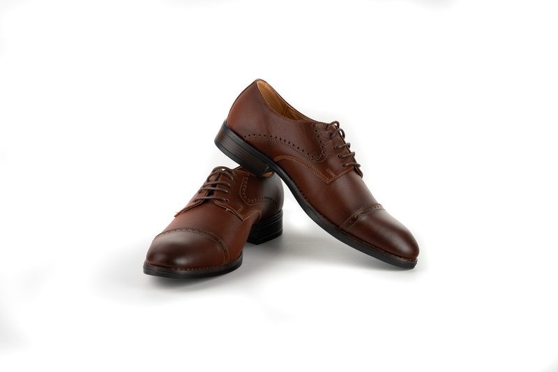 Pantofi Elegant Barbati Maro din Piele naturala 1009