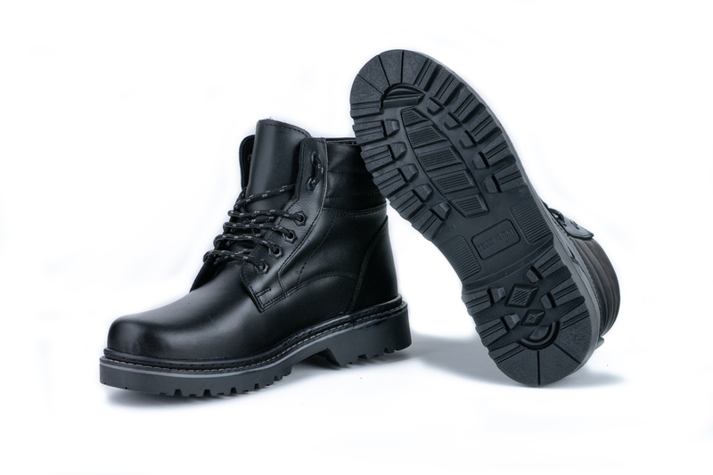 Bocanci Casual Barbati Negru din Piele naturala 3003