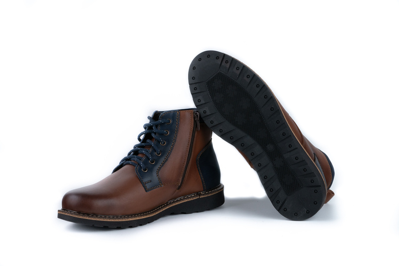 Ghete Casual Barbati Maro din Piele naturala 3012